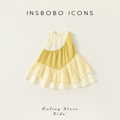 新款 INSbobo女童夏装 2026夏季 连衣裙女孩洋气公主裙儿童好看裙子