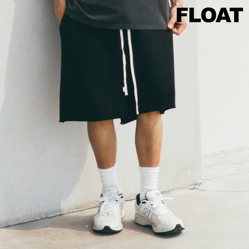 FLOAT 25夏季新款潮流时尚百搭男宽松直筒运动潮牌休闲裤五分短裤