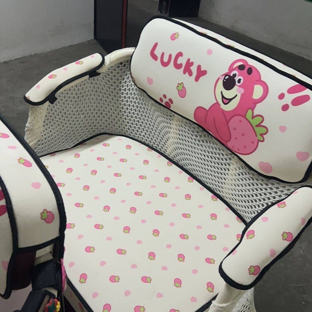 三轮车改造小配件电动三轮车防漏网座位防掉网防掉落儿童小孩物品