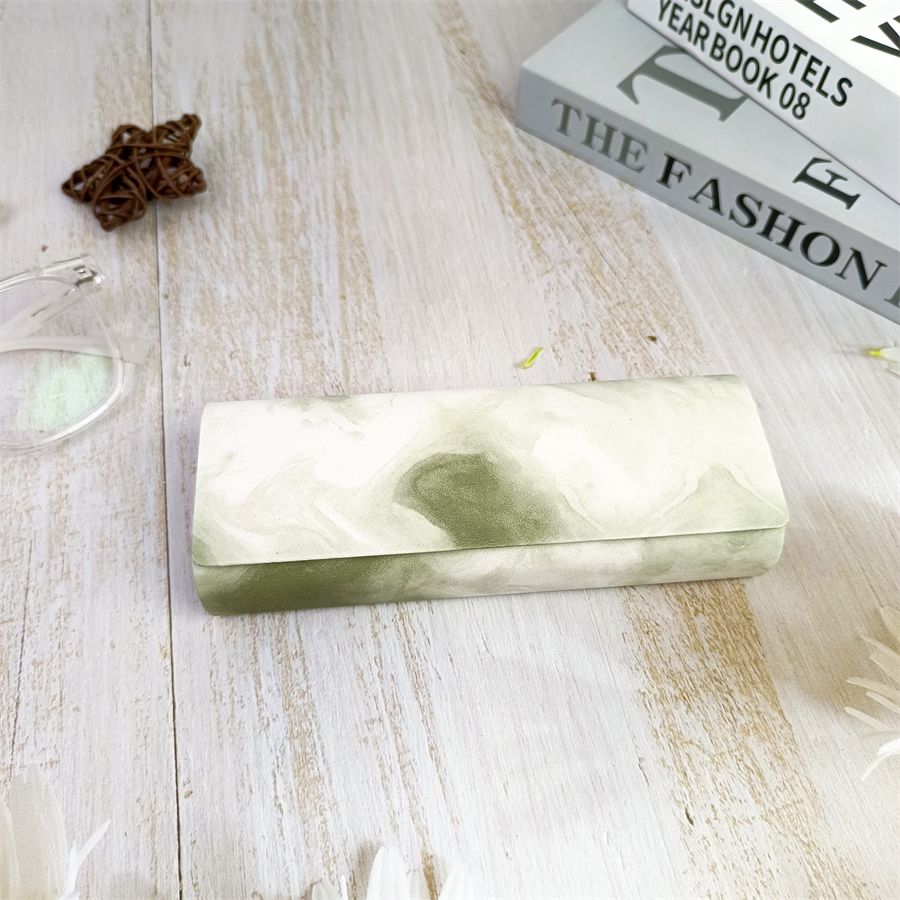 眼镜盒ins风卡诺兰炫彩渲染眼镜盒高级时尚ins收纳墨镜太阳镜抗压