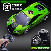 Lamborghini điều khiển từ xa xe hợp kim RC chuyên nghiệp drift bốn bánh lái xe thể thao sạc trẻ em đồ chơi cậu bé quà tặng - Đồ chơi điều khiển từ xa