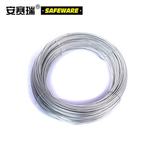 安赛瑞 镀锌铁丝 14号粗细铁丝 捆扎铁丝 建筑工地捆扎铁丝 10857