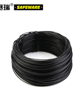 安赛瑞 包塑铁丝捆扎线 电镀锌铁丝 电线固定绑扎丝 23531