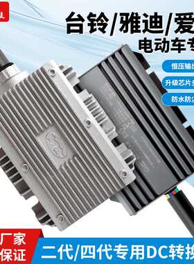 华晶雅迪台铃爱玛电动车转换器基础款防水款 2030A+5VUSB通用DC