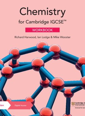 0620考试剑桥大学出版化学NEW Cambridge IGCSE Chemistry Workbook with Digital Access 9781108948333