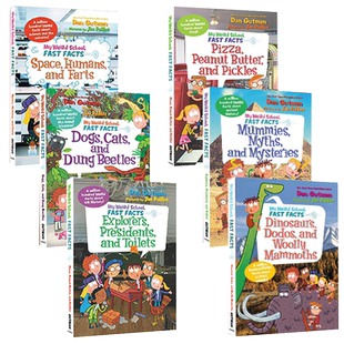 英文原版绘本 疯狂学校真实百科系列 My Weird School Fast Facts 6册 英文原版儿童科普读物 学生课外阅读 桥梁章节书 6-10岁