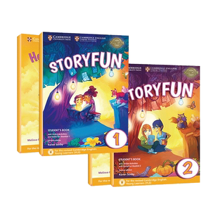 Story Fun新版剑桥少儿英语YLE考试一级官方备考书StoryFun 1+2级别中小学英语考级用书yle A1 starters英文原版剑桥英语考试教材