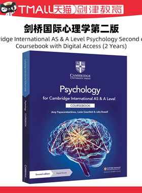 Cambridge International AS & A Level Psychology Second edition Coursebook with Digital Access (2 Years) [9781009152488]