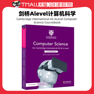 现货 Cambridge International AS ALevel Computer Science Coursebook 剑桥国际计算机科学课程9781108568326