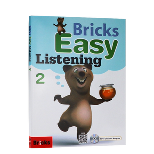 Bricks Easy Listening Level 2级别主课本含CD光盘学习软件 英文原版进口英语短期教材