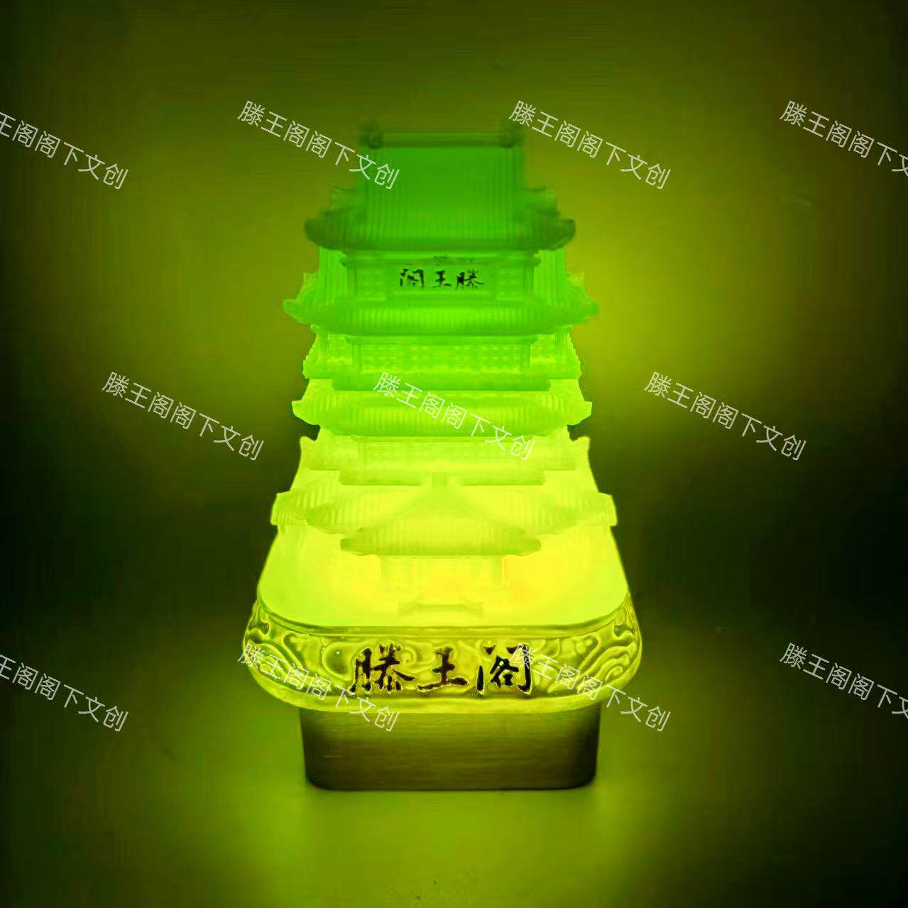 滕王阁灯光盲盒摆件旅游景点文创纪念品伴手礼南昌礼物江西文创