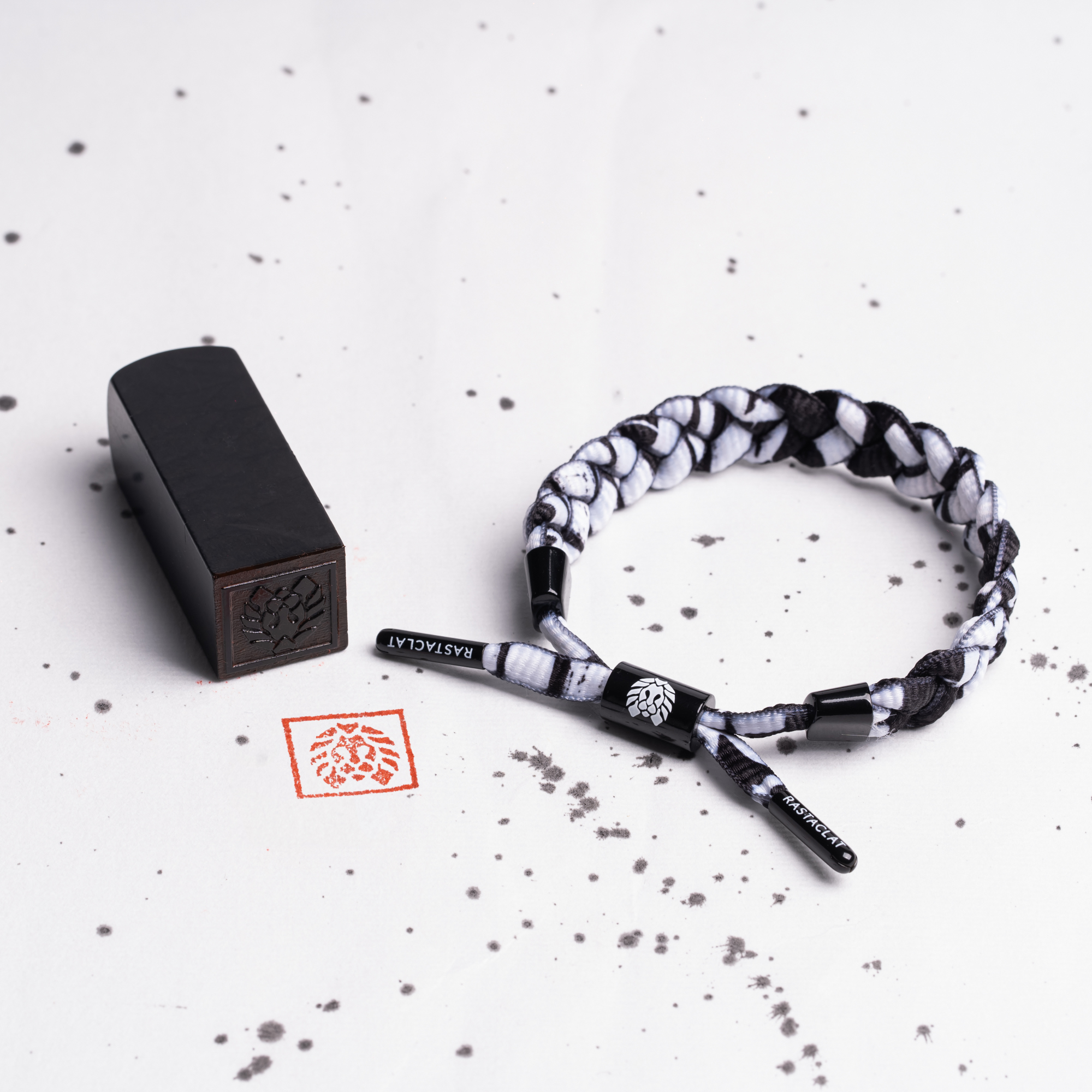 朱敬一联名水墨限定小狮子手链