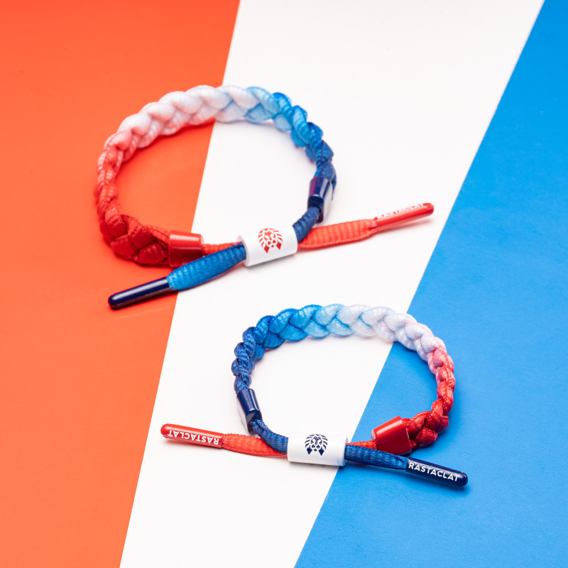 RASTACLAT官方正品 渐变系列 红白蓝 男女生情侣款小狮子手链手绳