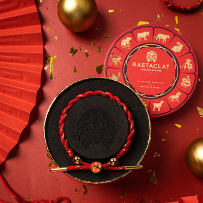 马年生肖红绳情侣手链