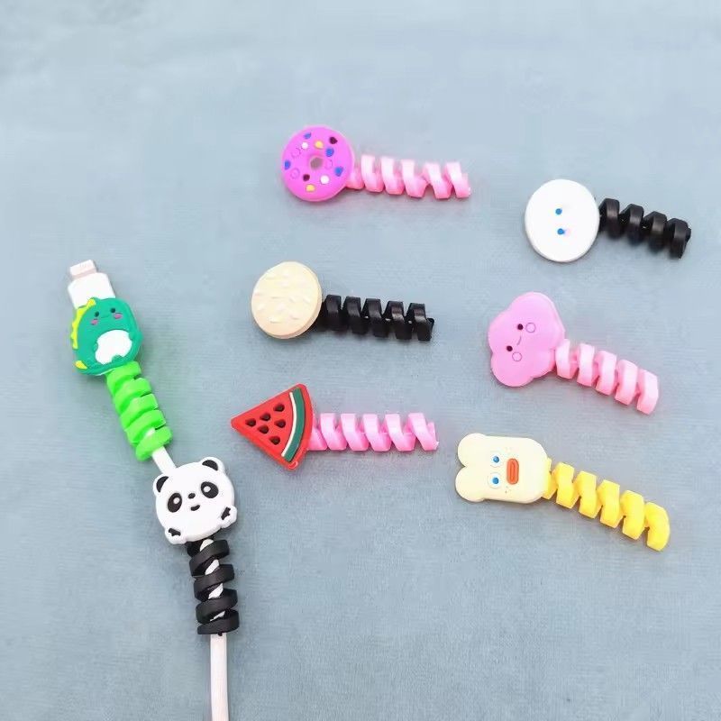 数据线用保护套缠线卡通