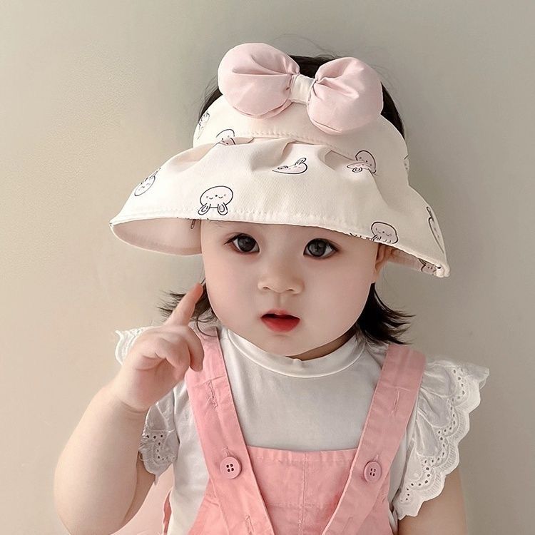 夏天婴儿帽子幼季可爱薄