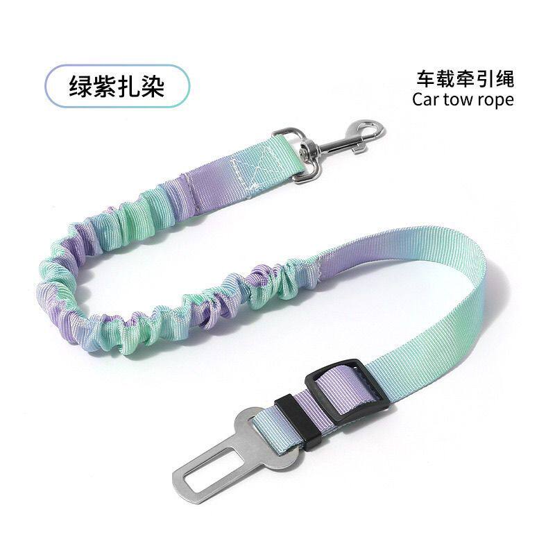 宠物露营牵引绳用品车载