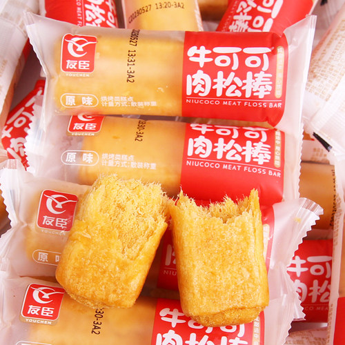 友臣肉松棒肉松饼糕点