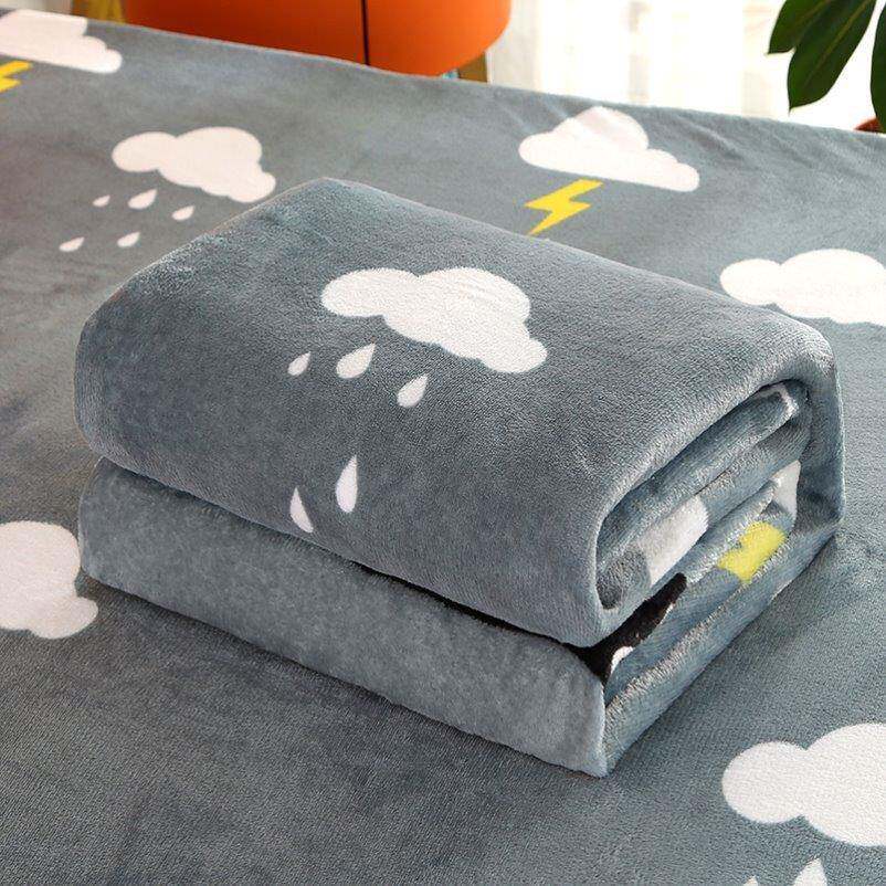 【盖毯床单两用款】法兰绒毛毯床单盖毯四季毯空调毯学生宿舍床单