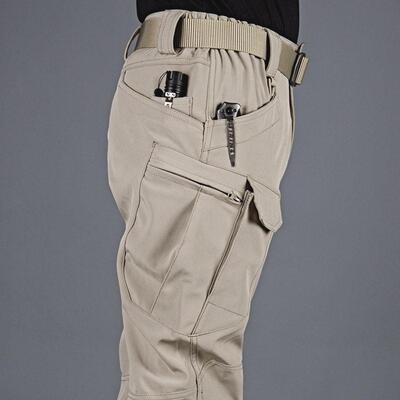 Men Breathable Tactical Cargo Trouser Menswear Belt