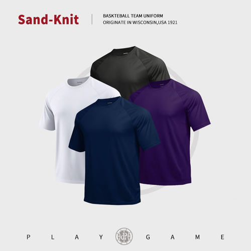 运动短袖T恤定制透气速干宽松