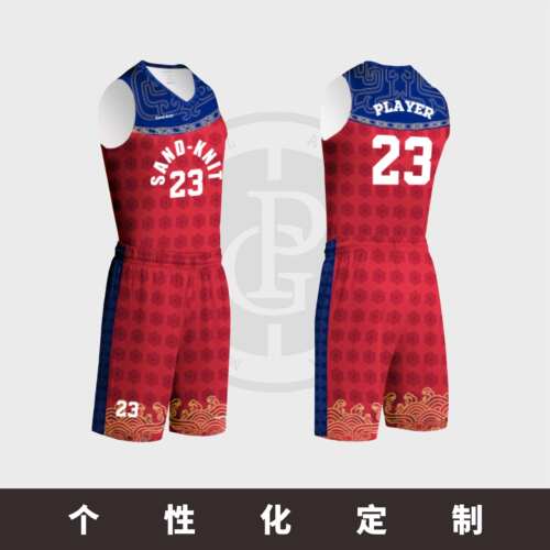 篮球服SandKnit/森耐特数码印