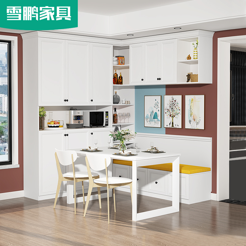 支持定制餐边柜雪鹏家具