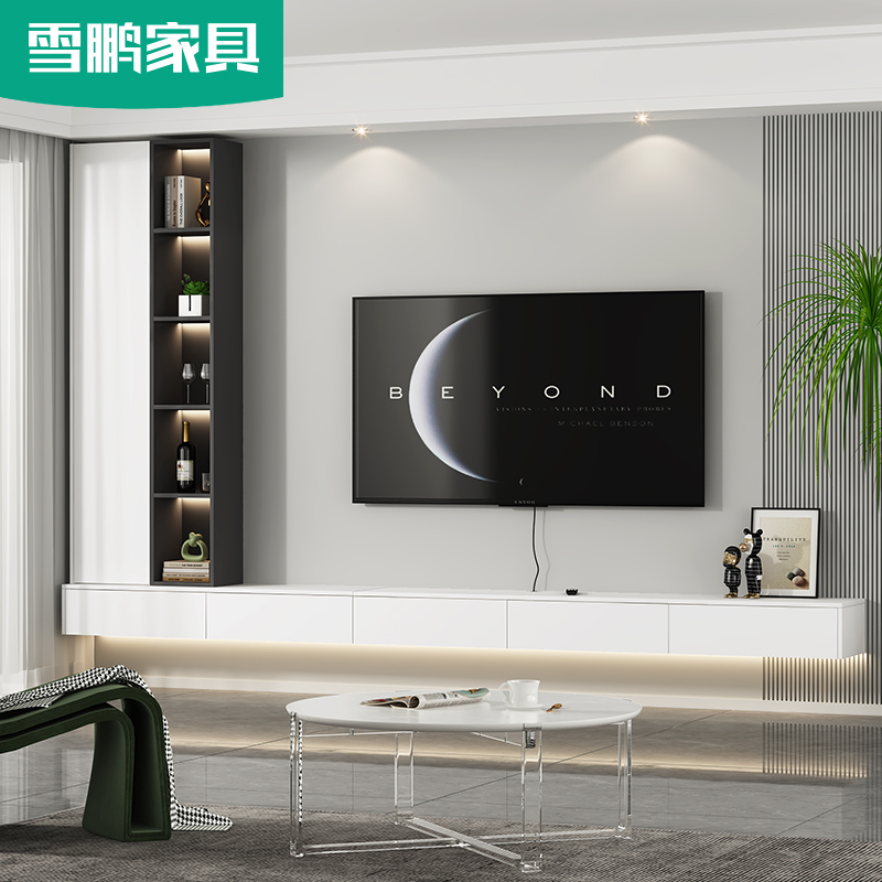 雪鹏家具电视柜茶几支持定制