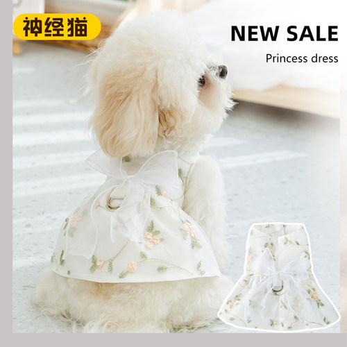 小狗狗衣服春季连衣裙子
