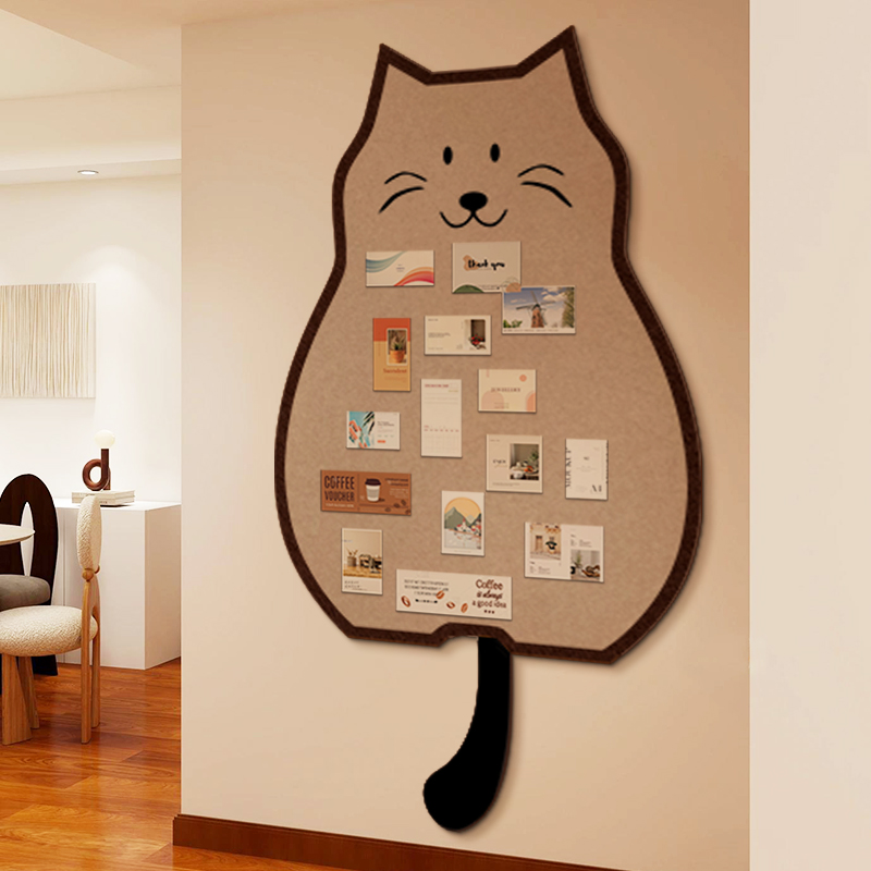 毛毡板照片展示墙羊毛毡墙贴墙面装饰书桌背景板相片墙拍立得留言