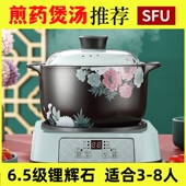 SFU中药电煎壶全自动煎药壶熬药煲中医药罐砂锅煲汤两用养生壶