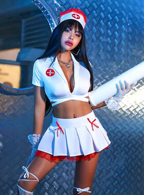 酒吧 护士节夜店b组舞队ds演出服酒吧cos女护士装gogo领舞服