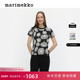 新年礼物Marimekko早秋新款 Tumma印花短袖 上衣T恤