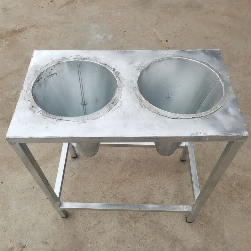 不锈钢杀鹅沥血桶工具家禽放血斗杀鸡放血神器杀鸡锥杀鸡鹅鸭工具