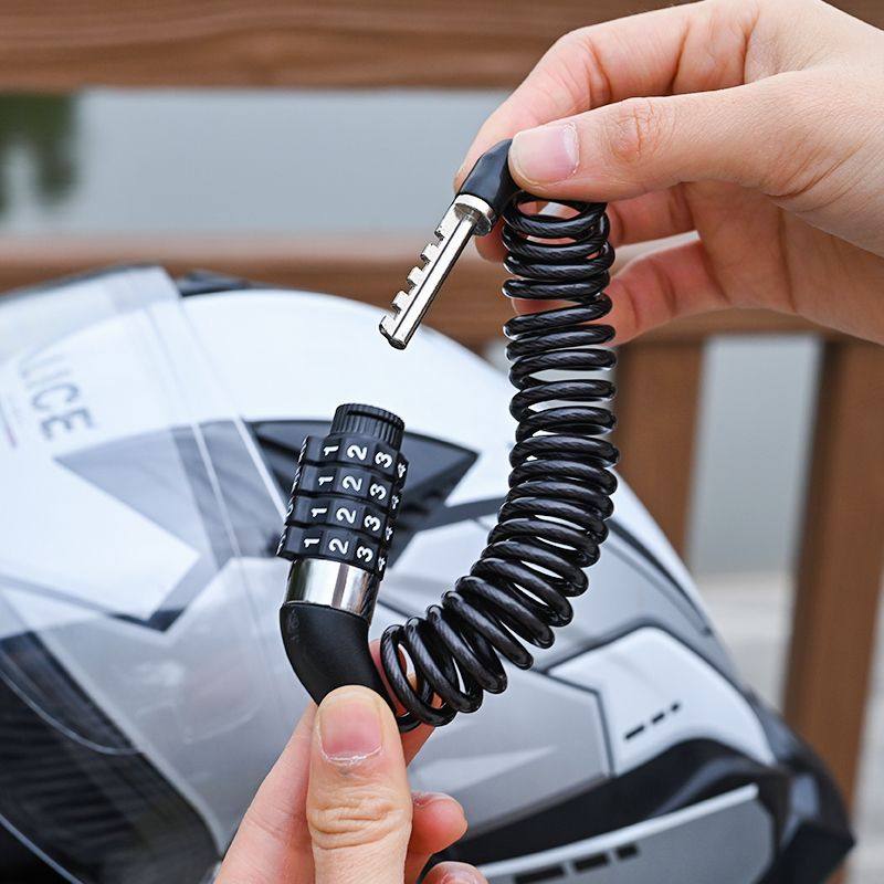 行李箱专用锁山地自行车锁头盔锁电动摩托车防盗型便携锁迷你高铁