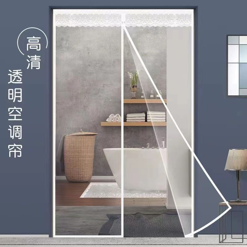 开空调挡风门帘冬季保暖