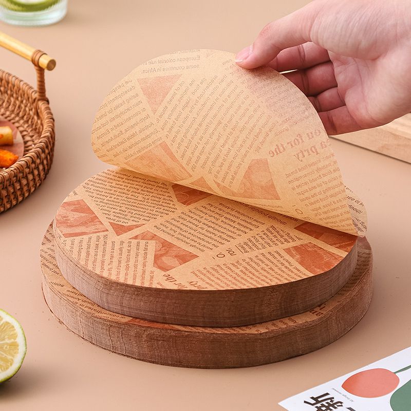 垫盘子的吸油纸圆形美式