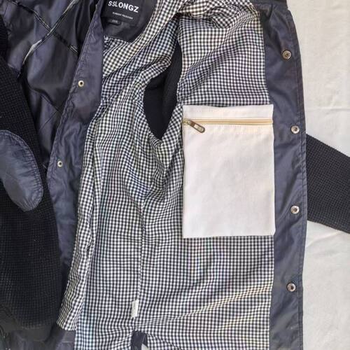 口袋布自缝衣服加内兜手