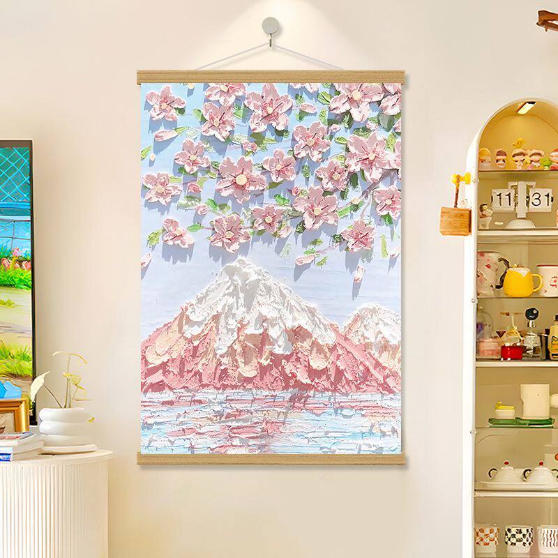 巨好看的装饰画奶油ins治