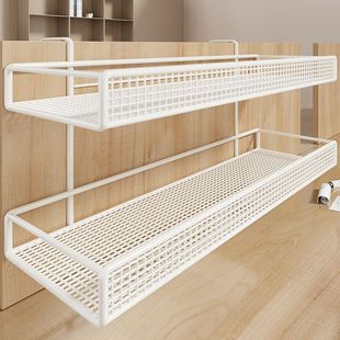 厨房用纸支架桌面改造整理纸巾架收纳桌上挂架盒办公室工位挂篮办