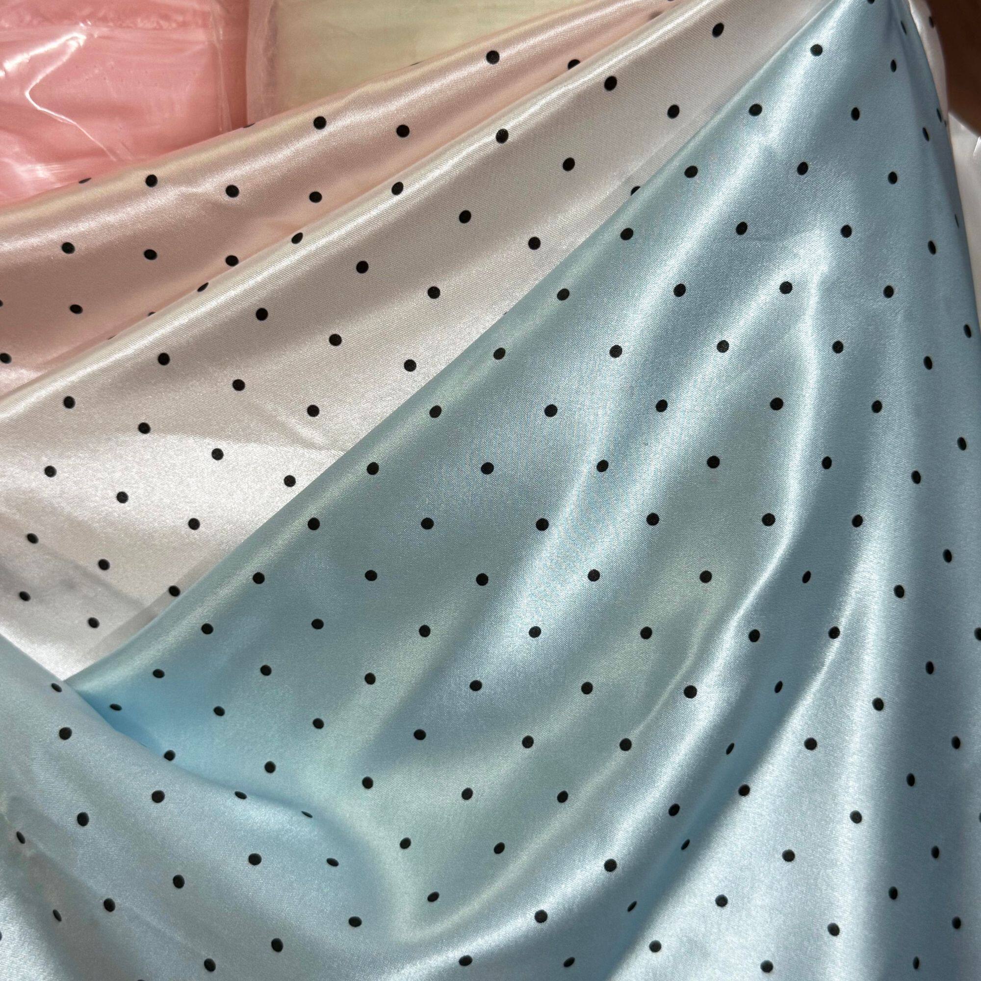 布料自己做衣服经典波点
