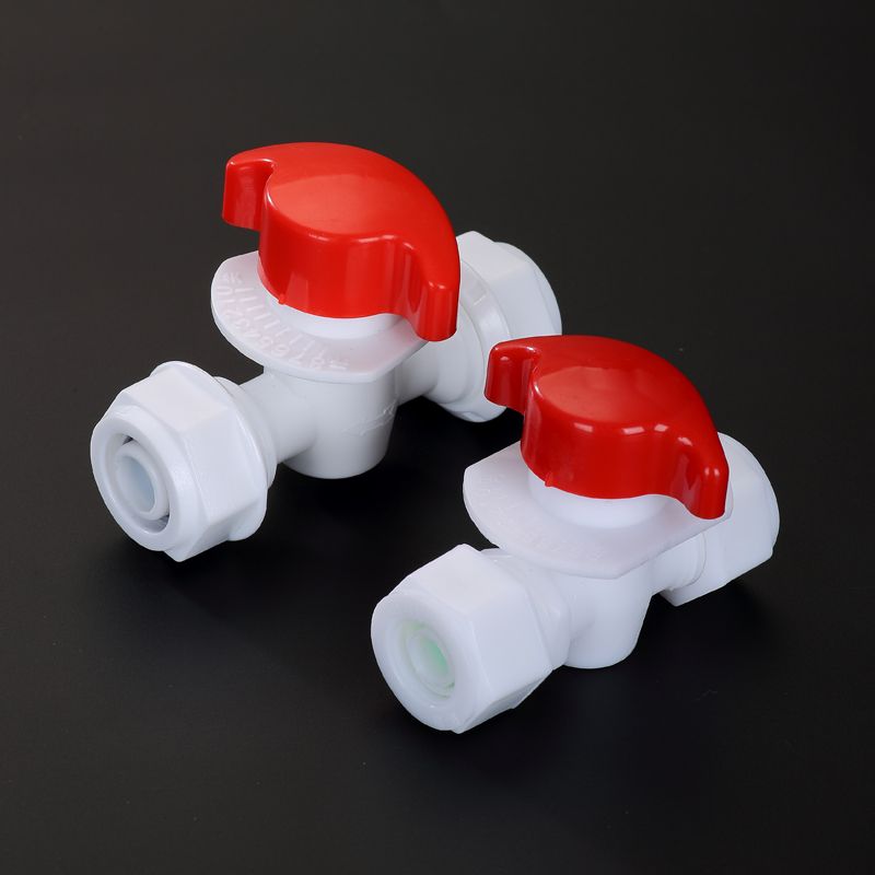 铝塑管接头配件快接球阀阀门铝塑管POM快接件1216铝塑管接头太阳