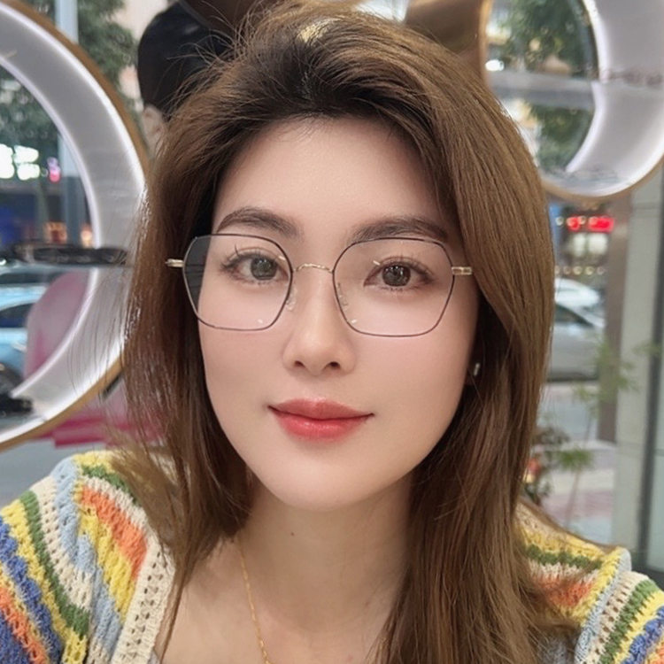 超轻纯钛平衡近视眼镜架