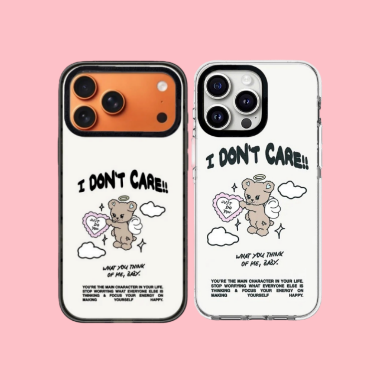 【韩国代购】星宇橙天使小熊适用苹果17promax手机壳新款iphone16/15pro/plus防摔保护套14/13/12磁吸Magsafe