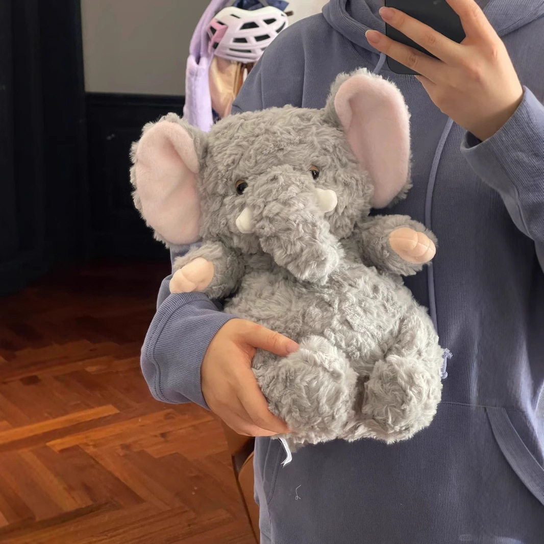 新款懒懒系列大象狐狸企鹅毛绒玩偶可爱小猪毛绒公仔女生生日礼物