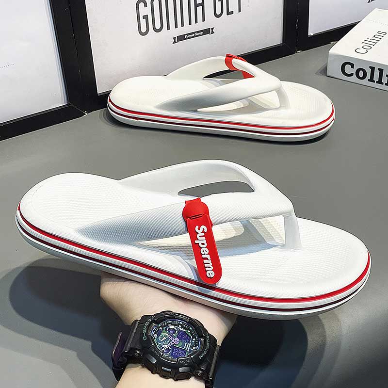 潮牌人字拖男2025夏季新款外穿潮流夹脚拖鞋男士休闲防滑沙滩凉拖