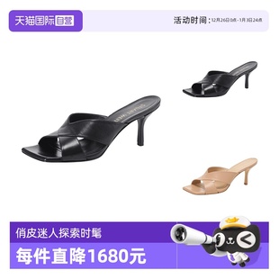 女士细跟高跟凉鞋 拖鞋 凉拖 思缇韦曼 CARMEN SLIDE 自营