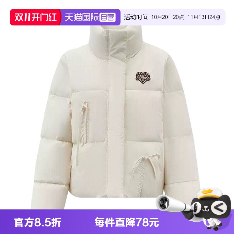 【自营】Converse匡威女羽绒服运动休闲立领保暖外套 WCK141-W70