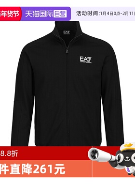 【自营】EMPORIO ARMANI/阿玛尼男士外套EA7休闲夹克纯棉立领卫衣