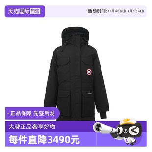 远征系列中长款 Goose女款 Canada 保暖连帽羽绒服2025秋冬 自营